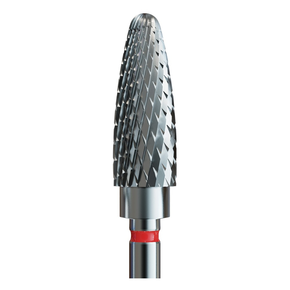 IQ Nails Tungsten Carbide Nail Drill Bit Pinecone Fine Crosscut 5mm for Manicure and Pedicure 274.140.050 1 Piece