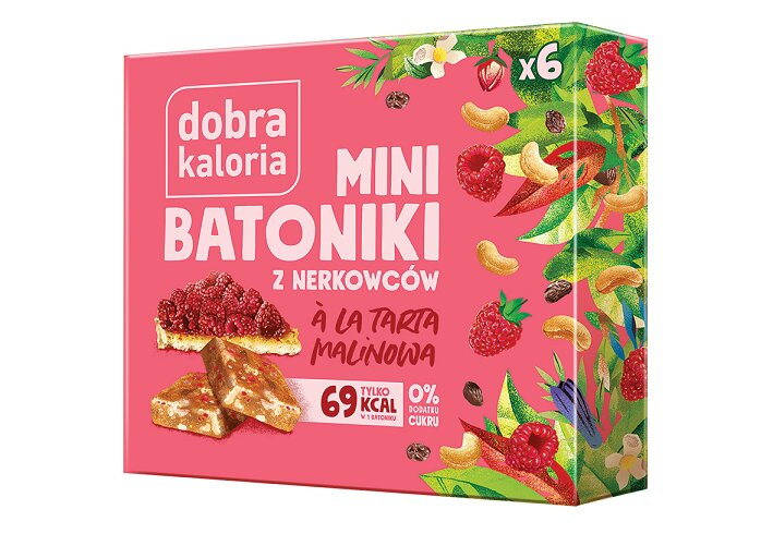 Dobra Kaloria Mini Cashew Bars A' la Raspberry Tart 102g