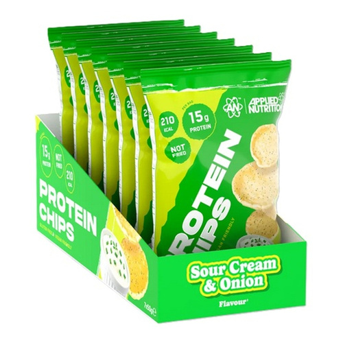 Applied Nutrition Protein Chips, Sour Cream & Onion 7 x 50g