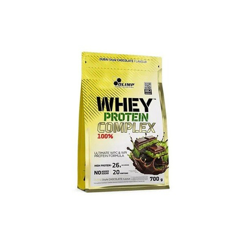 Olimp Nutrition Whey Protein Complex 100% Odżywka Białkowa na Wzrost i Regenerację Mięśni Czekolada w Stylu Dubajskim 700g