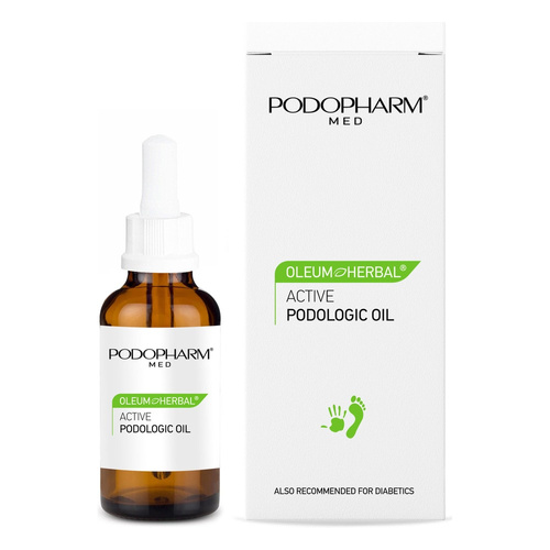 Podopharm Oleum Herbal Aktywny Olejek Podologiczny do Paznokci Dłoni i Stóp 10ml