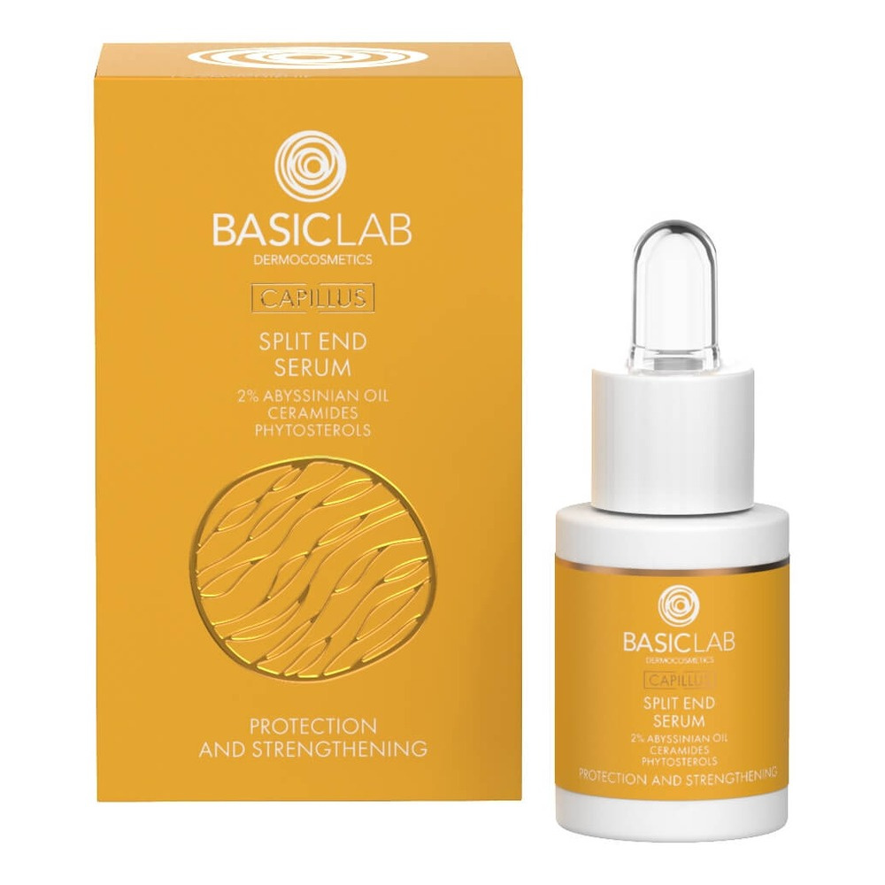 BasicLab Capillus Protective Strengthening Serum for Hair Ends 15ml