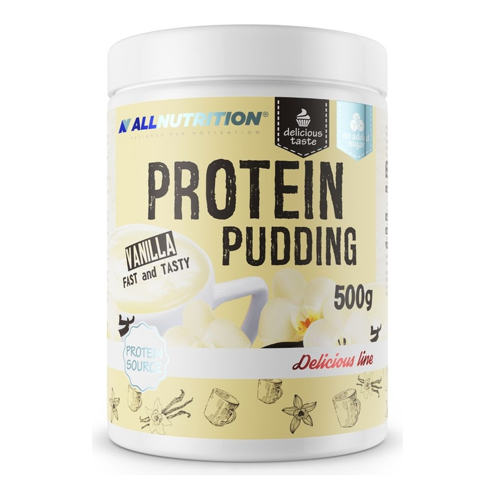 Allnutrition Delicious Line Protein Pudding Vanilla Flavor Pudding 500g