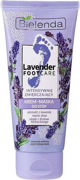 Bielenda Lavender Foot Care Krem - maska do stóp intensywnie zmiękczający 100ml Best Before 31.01.26