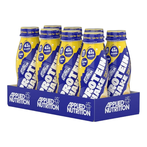 Applied Nutrition High Protein Shake, Banana Delight 8 x 500ml