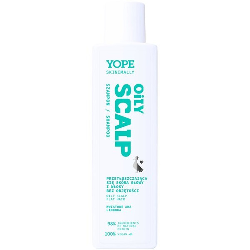 Yope Skinimally Oily Scalp Flat Hair Szampon do Przetłuszczającej się Skóry Głowy i Włosów bez Objętości 250ml