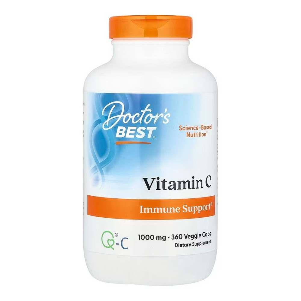 Doctor's Best Vitamin C with Q-C, 1000mg Capsules 360 vcaps