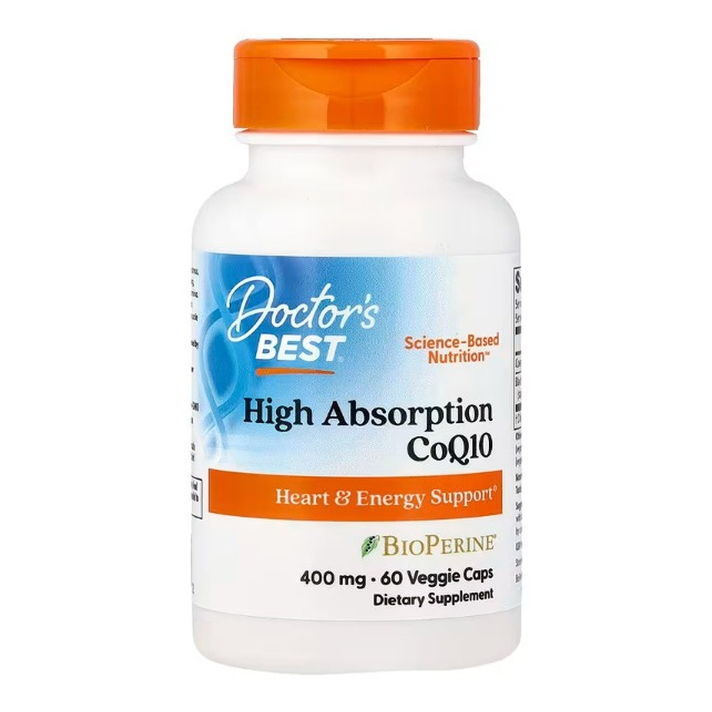 Doctor's Best High Absorption CoQ10 with BioPerine, 400mg Kapsułki 60 kapsułek