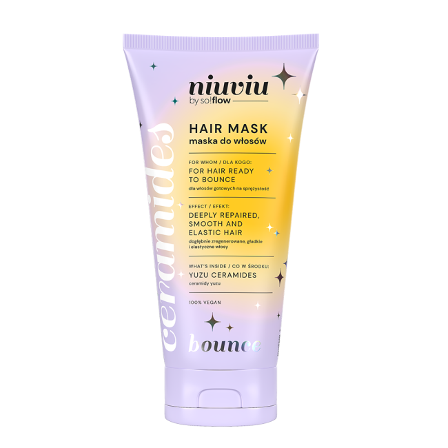 Niuviu Bounce Mask for Curly Hair Waves and Curls 200ml