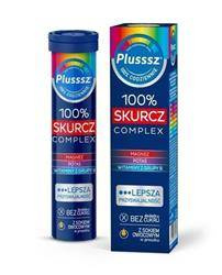Polski Lek S.A. Plusssz 100% Skurcz Complex Magnez + Potas 20 Tabletek Musujących