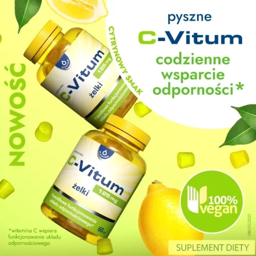 Oleofarm C-Vitum 125mg Żelki 60 Sztuk