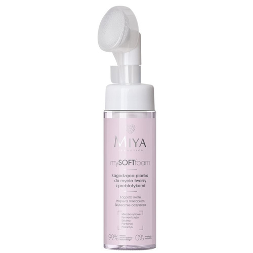 Miya mySOFTfoam Łagodząca Pianka do Mycia Twarzy z Prebiotykami 150ml