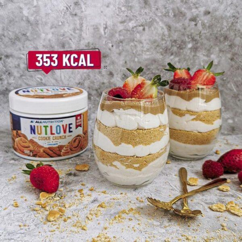 AllNutrition Nutlove Kremowa Pasta Czekoladowa o Smaku Ciasteczek Cynamonowych 500g
