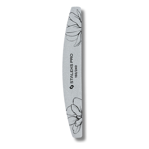 Staleks Expert Pro NFE-40 Crescent Mineral Nail File 150/240 Grit 25pcs