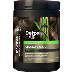 Dr. Sante Detox Hair Regenerating Hair Mask with Bamboo Charcoal 1000ml