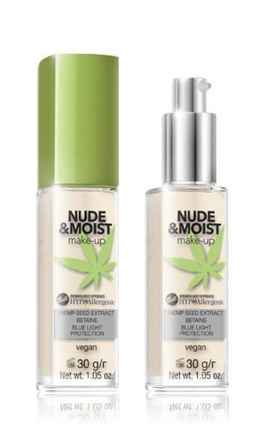 Bell HypoAllergenic Nude&Moist Make-Up Hypoallergenic Moisturizing and Nourishing Fluid 01 Light Beige 30g 