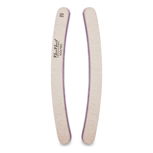 NeoNail Curved Nail File Grey 100/180