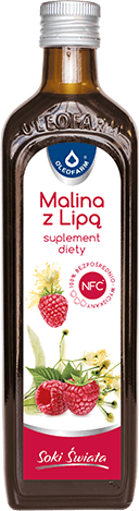 Oleofarm Juices of World Raspberry Juice with Lime 490ml