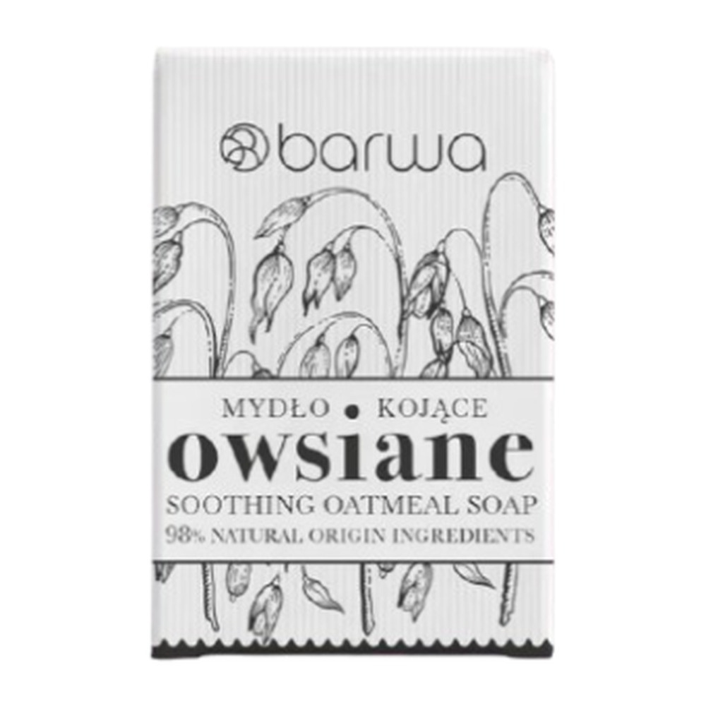 Barwa Pure Calm Soothing Oatmeal Bar Soap for Sensitive and Dry Skin 100g