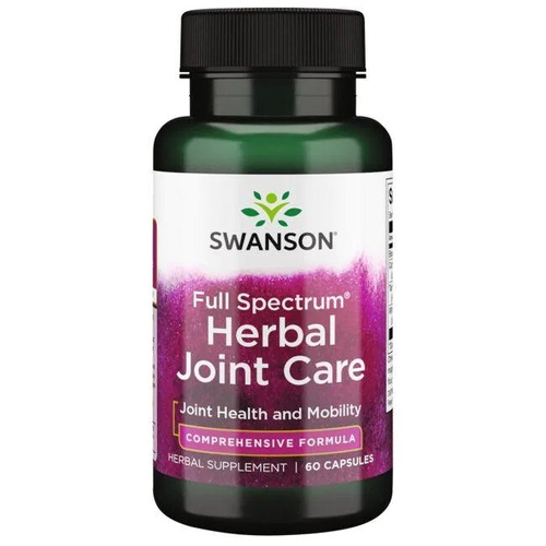 Swanson Full Spectrum Herbal Joint Care Wspomaga Układ Kostno-Stawowy 60 Kapsułek