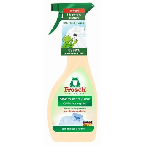 FROSCH Ecological Mydło marsylskie odplamiacz w sprayu 500ml