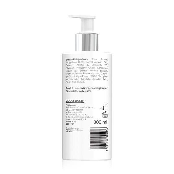 Apis Acne Stop Cleansing Antibacterial Milk with Green Tea for Oily and Combination Skin 300ml