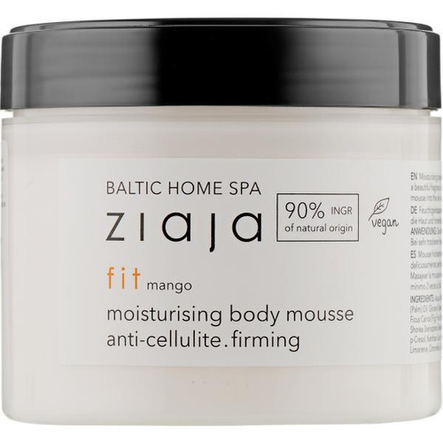 Ziaja Baltic Home Spa Fit Moisturizing Firming Body Mousse with Mango Scent Vegan 300ml Best Before 31.07.26