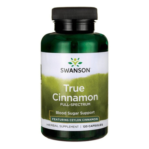 Swanson True Cinnamon Full Spectrum 120 Capsules