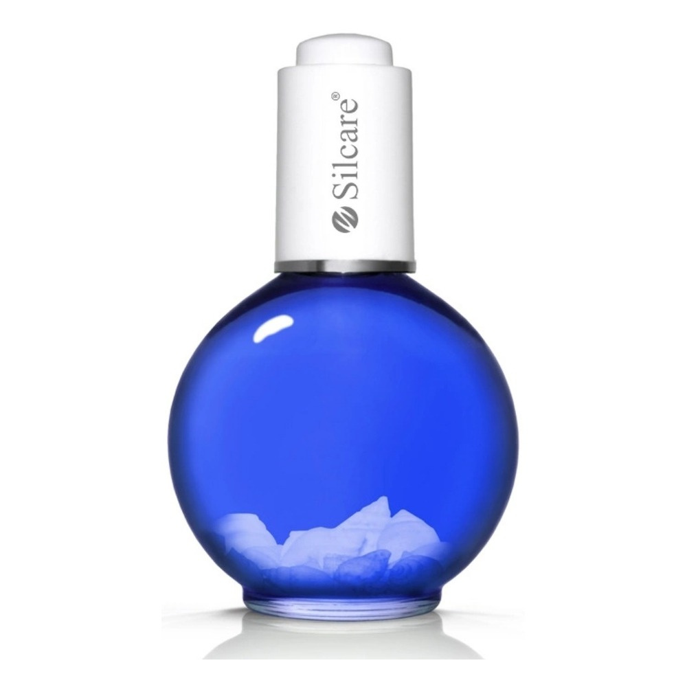Silcare Garden of Colour Coconut Sea Blue Nail & Cuticle Oil with Shells 75ml