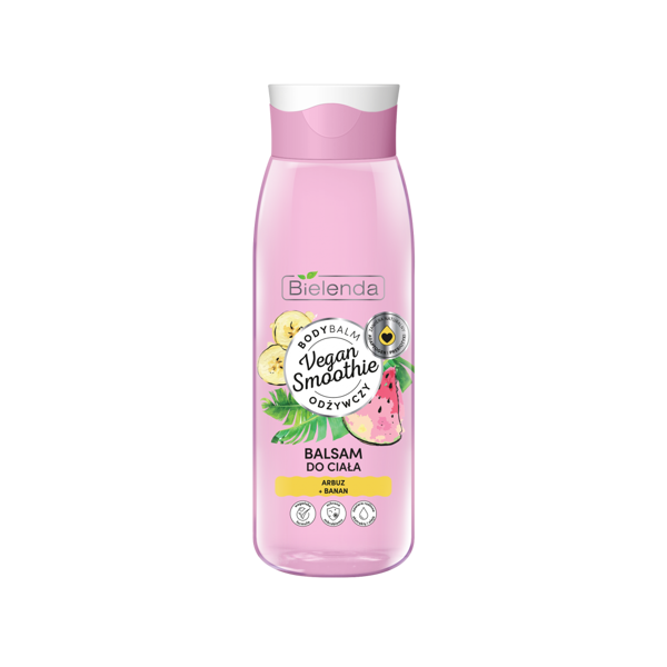 Bielenda VEGAN SMOOTHIE Body Lotion WATERMELON + BANANA 400ml