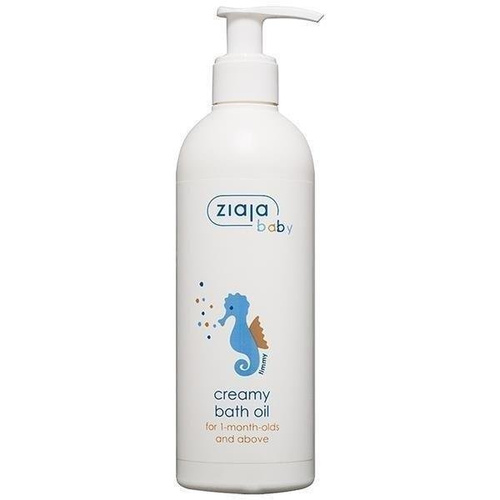Ziaja Baby Kremowy Olejek do Kąpieli dla Niemowląt Powyżej 1 Miesiąca Życia Vegan 300ml