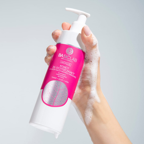 BasicLab Soothing Cleansing Gel for Capillary and Sensitive Skin 300ml