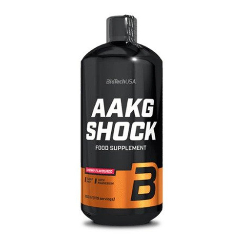 BioTechUSA AAKG Shock Extreme Płynny AAKG, Wiśnia 1000ml