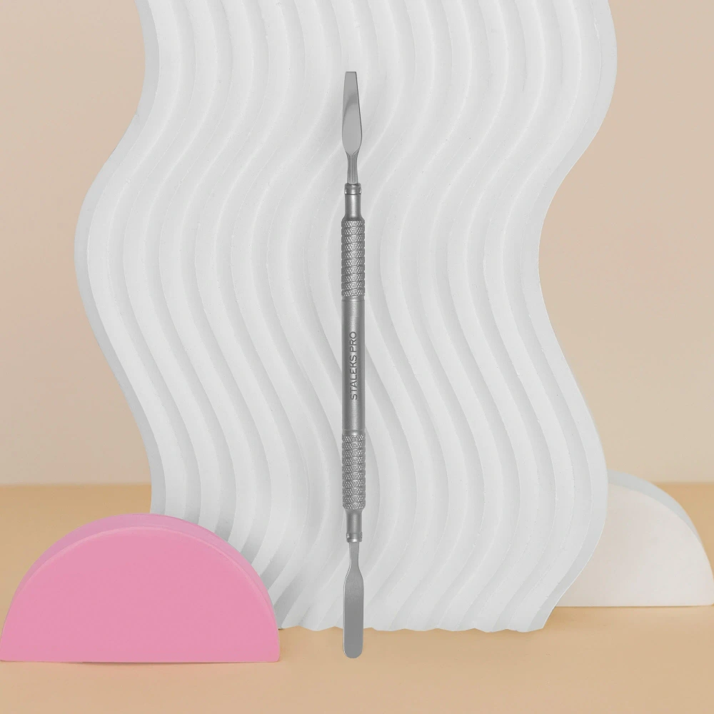 Staleks Pro Smart 60 Type 1 Manicure Pusher Rounded Flat And Conical Ends 145mm