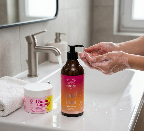 OnlyBio Hand in Balance Moisturizing Hand Soap Papaya 500ml