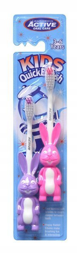 Beauty Formulas Active Oral Care Szczoteczka Kids Króliki (3 - 6 lat) 1op. - 2szt