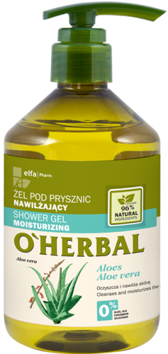 O'HERBAL MOISTURISING SHOWER Gel with aloe Vera extract 750ml