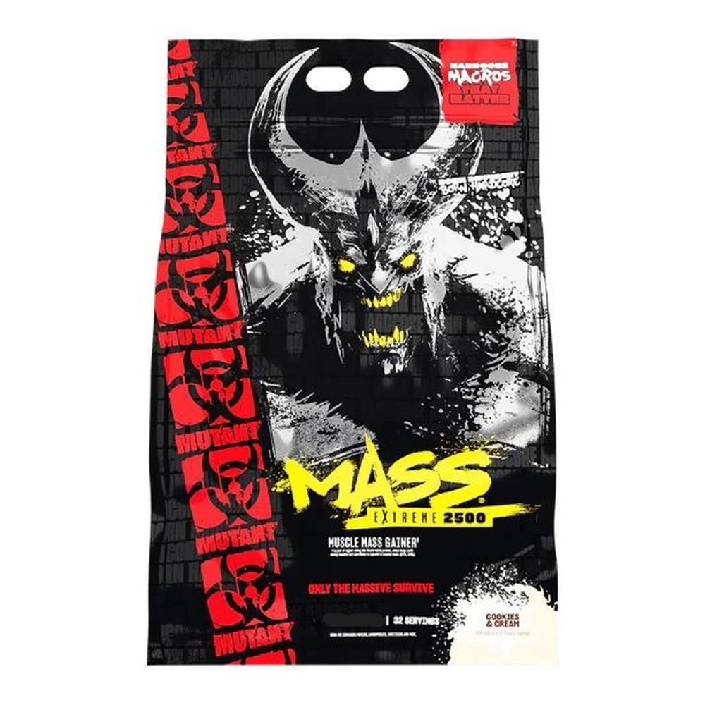Mutant Mass Extreme 2500, Cookies & Cream - 9070g