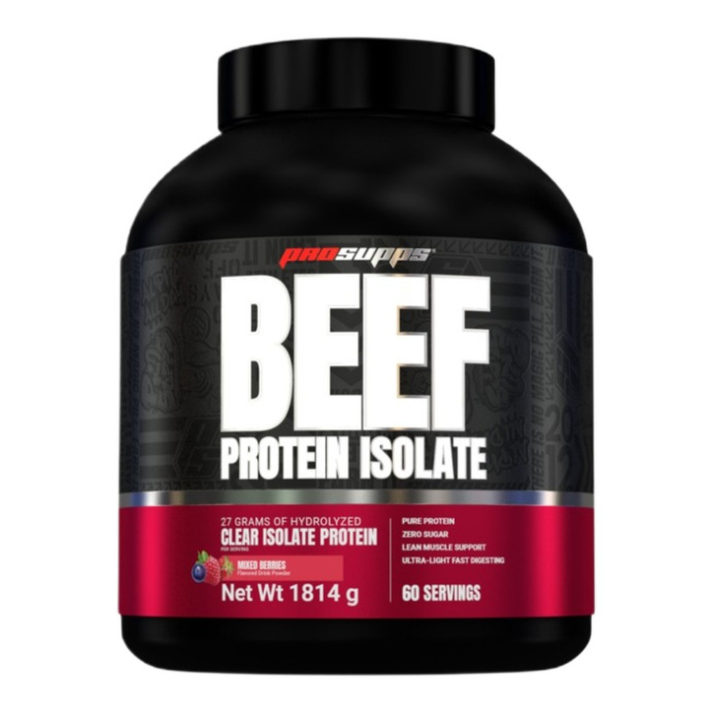 ProSupps Beef Protein Isolate Mixed Berries 1814g