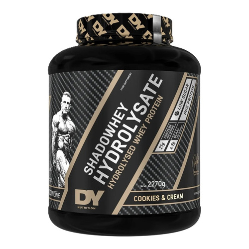 Dorian Yates Shadowhey Hydrolysate Cookies and Cream Hydrolysed Protein For Muscle Mass Growth 2270g