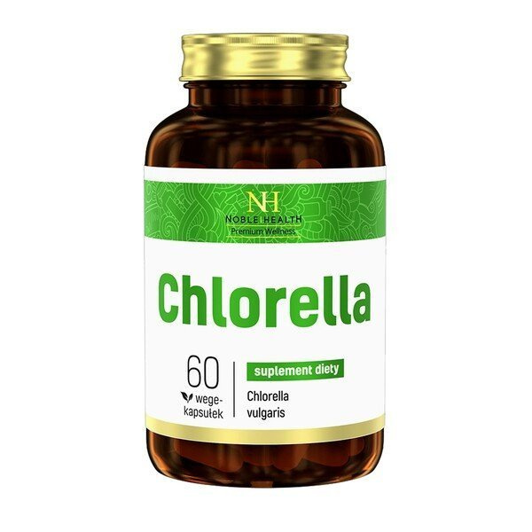 Chlorella, kapsułki, 60szt (Noble Health)