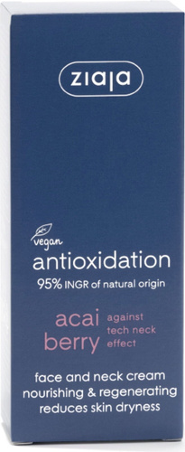 Ziaja Acai Berries Regenerating Face and Neck Cream Sensitive Skin 50ml