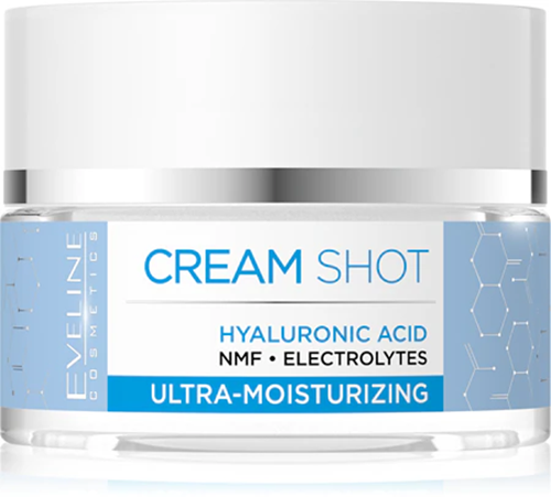 Eveline Face Therapy Professional Cream Shot Ultra Moisturizing Cream for Dry and Very Dry Skin 50ml