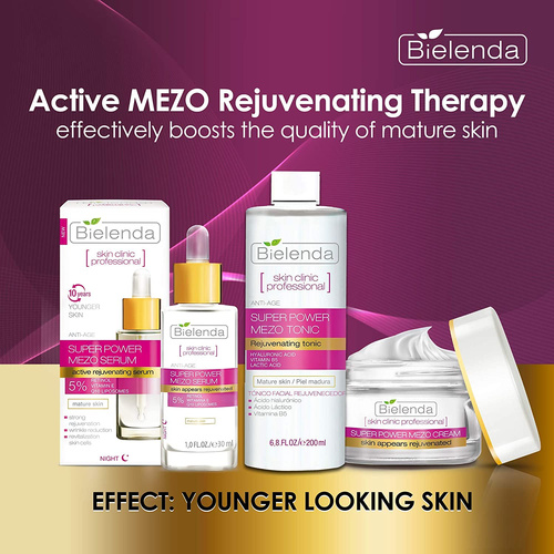Bielenda Skin Clinic Profesjonalny Krem ​​do Twarzy na Dzień i na Noc z Fitoamidamidem Omega i Q 10 50 ml