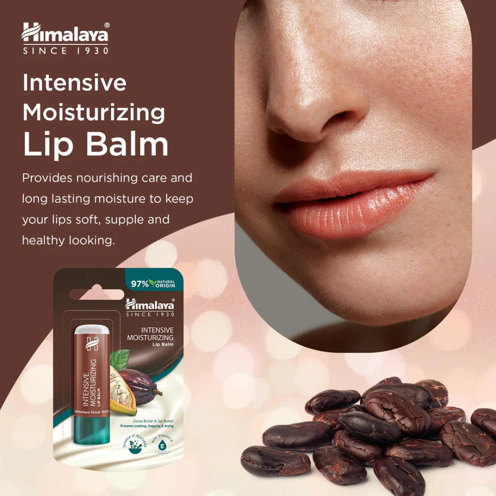 Himalaya Intensive Moisturizing Cocoa Butter Lip Balm 4.5g