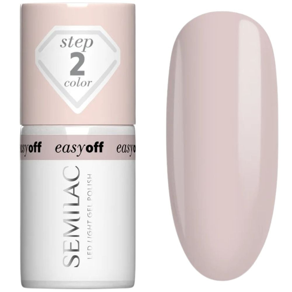 Semilac Easy Off Lakier Hybrydowy 012 Almond Milk 7ml