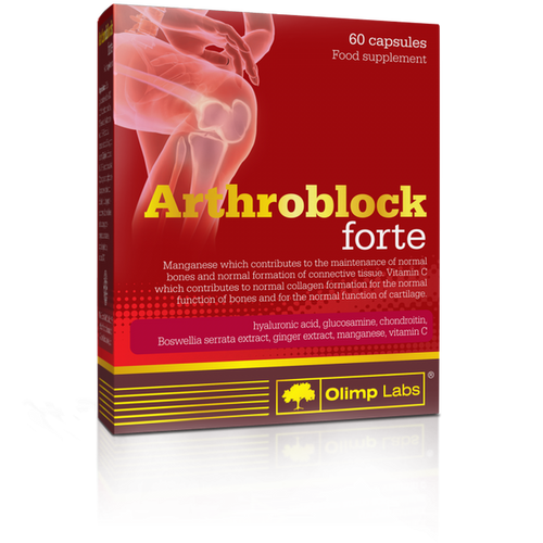 Olimp Arthroblock Forte for Normal Function of Cartilage and Formation of Connective Tissue 60 Capsules