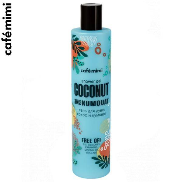 CAFE MIMI Shower Gel Coconut and Kumquat 300ML