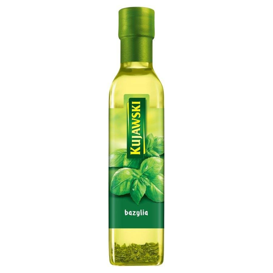 Kujawski Rapeseed Oil First Pressing with Basil 250ml