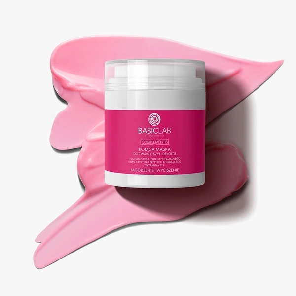 BasicLab Complementis Soothing Mask For Face Neck And Decollete 50ml